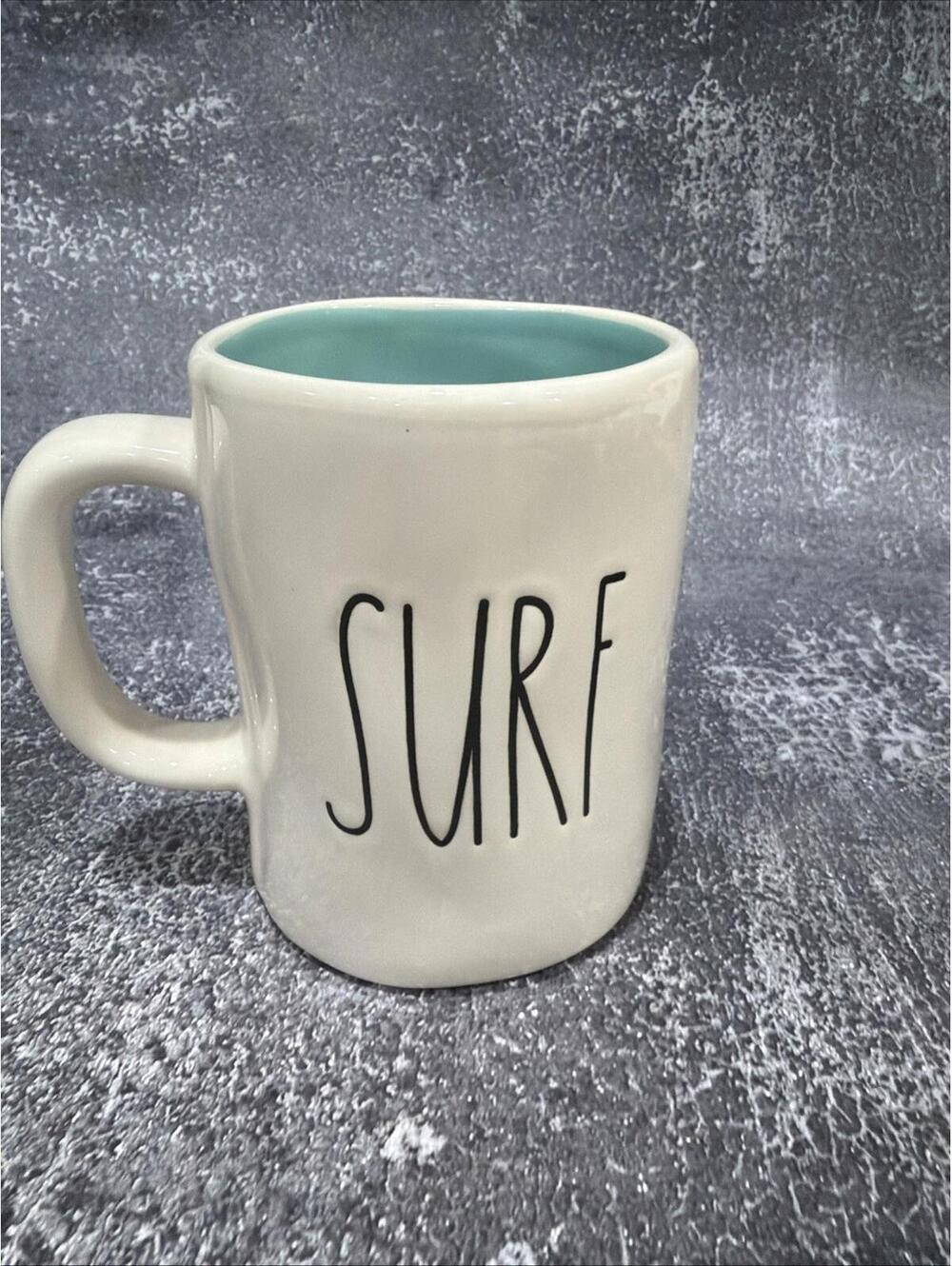 Rae Dunn Surf Sand Ceramic OG Coffee Mug *